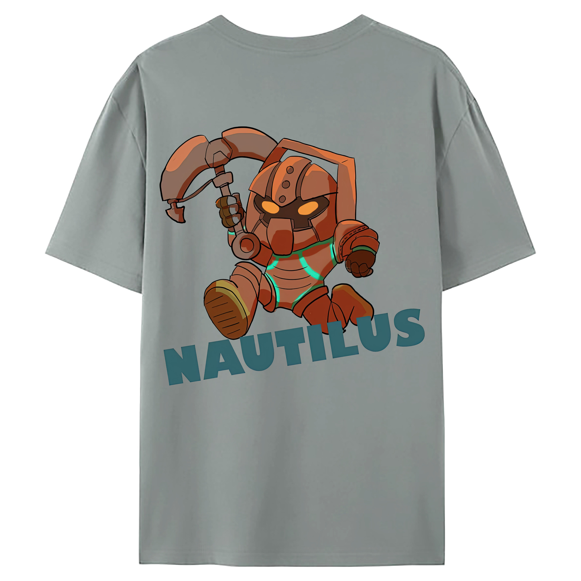 （画像用） リーグ・オブ・レジェンド League of Legends LOL 綿100％ メンズ半袖Tシャツ（バックプリント） 通気性